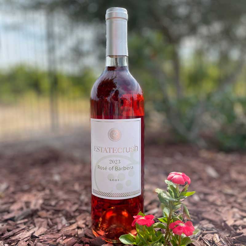 Estate Crush 2023 Rosé of Barbera